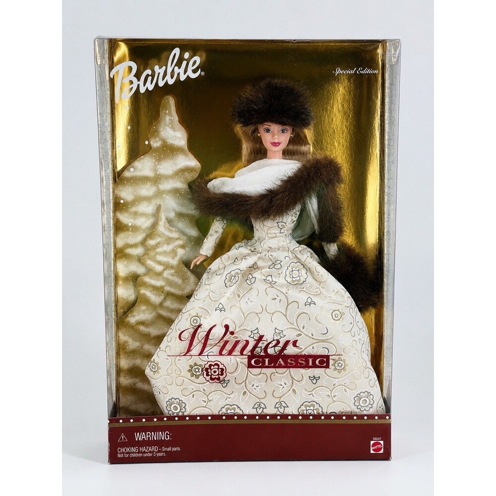 2001 Winter Classic Barbie #50247 Special Edition NRFB Winter Dress Doll
